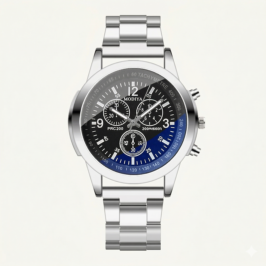 Black Dial Chronograph Watch